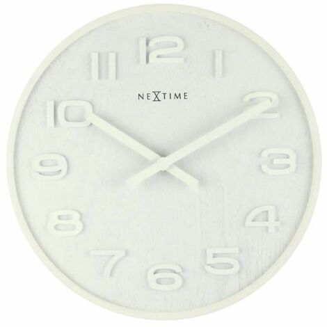 NeXtime 3096WI reloj de mesa o pared Reloj de cuarzo Círculo Blanco