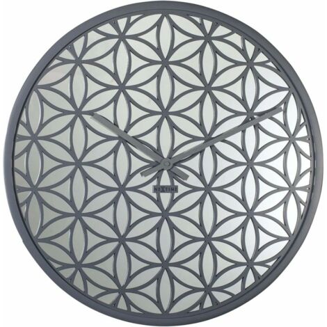 NeXtime 3194GS reloj de mesa o pared Reloj mecánico de péndulo Círculo Gris