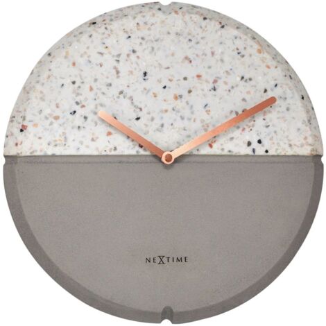 NeXtime 3516 Uhr de Tisch- oder Wanduhr de quartz Circle Grey