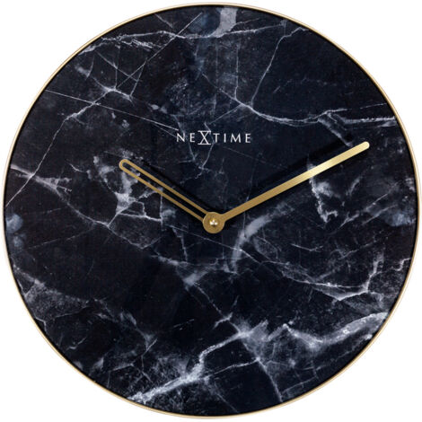 Nextime Wanduhr Marble Ø 40 cm Wanduhr