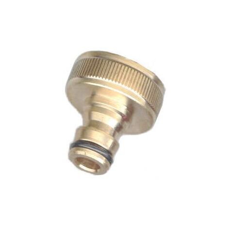 Nez de robinet d'arrosage laiton femelle 26x34
