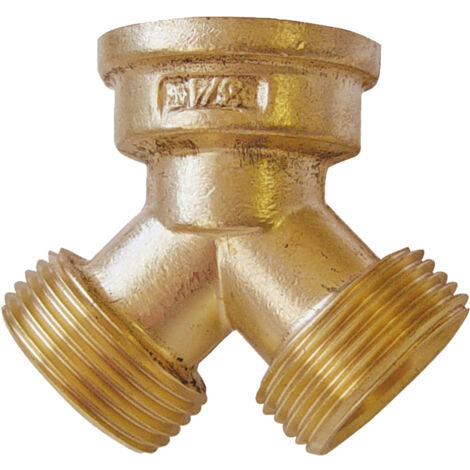 Nez de robinet double 20x27 (sans vanne)