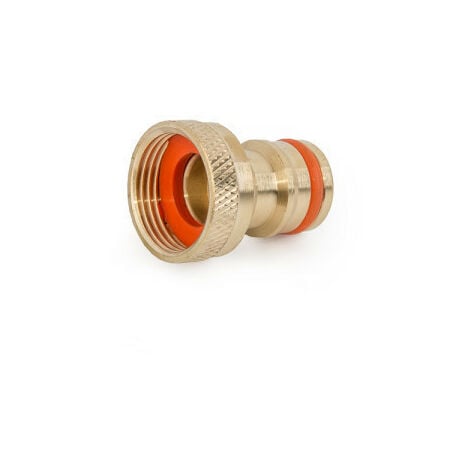 Nez de robinet GW 1/2" (20/27) en LAITON pour tuyau d'arrosage (Lot de 2)