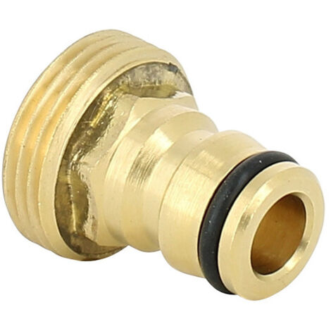 Nez de robinet laiton Mâle 3/4'' - embout rapide 15 mm