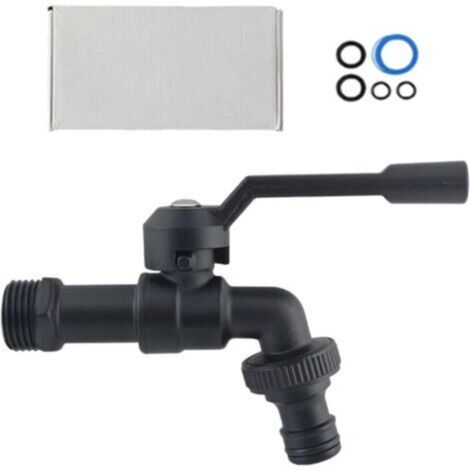 Nez de robinet，Robinet de Machine à Laver - Outils de Jardin extérieur à Double Sortie Bibcocks de 1/2 po Séparateur de Tuyau d'arrosage séparateur de Robinet Robuste