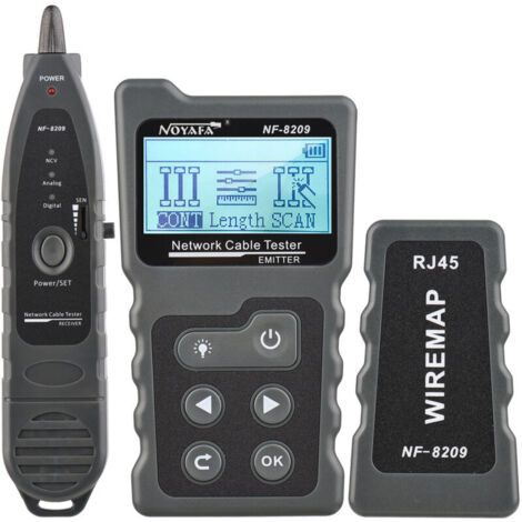 NF-8209 cable detector, multifunction, battery-free