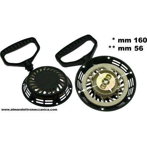 NGP -TOPOWER - DAYE Avviatore motore per spazzaneve, interasse fori 56/160 mm 361321
