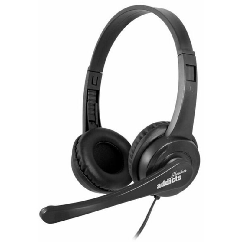 

Auricular con Micrófono VOX 505 32 Ohm Negro - NGS