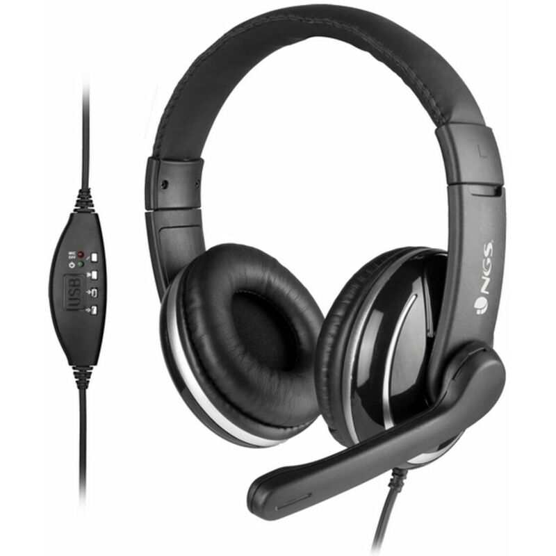 

Auriculares con Micrófono VOX800USB - NGS