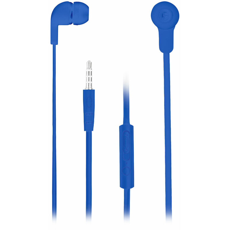 

Auriculares de Botón Cross Kip (1,2 m) Azul - NGS