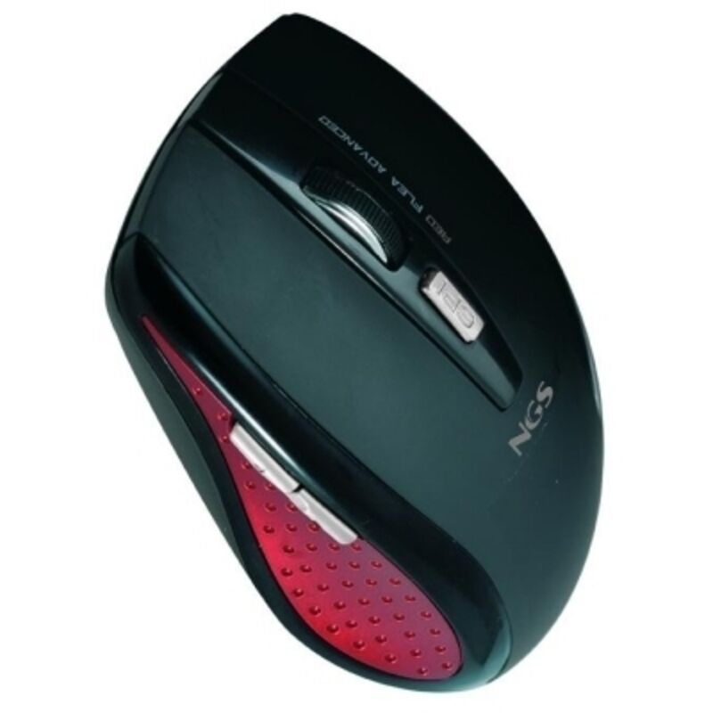 

Ratón Inalámbrico Óptico Flea Advanced 800/1600 dpi Negro Rojo - NGS