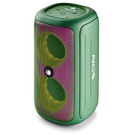NGS ROLLER BEAST Tragbarer Stereo-Lautsprecher Grün 32 W