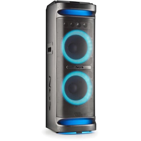 Ngs Speaker Wild Space 3 Portatile BT RGB TWS 800W Nera