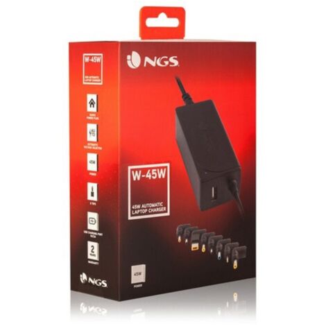 ngs W-45W adaptateur noir 45 watts compact