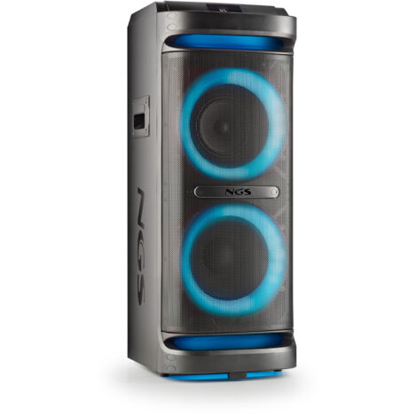 Ngs WILD SPACE 2 Altoparlante portatile stereo Nero 400 W