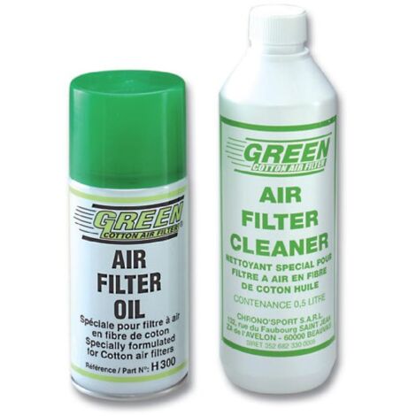 NH01 - Kit de Nettoyage Filtres Maxi - Nettoyant 500mL Huile 300mL