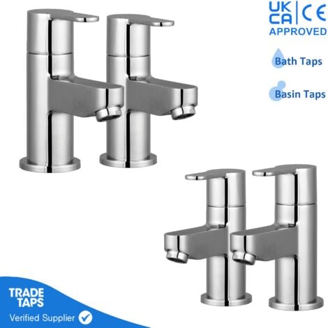 GRAVAHAUS Niagara Camden Basin Taps & Bath Taps Bathroom Faucet Set