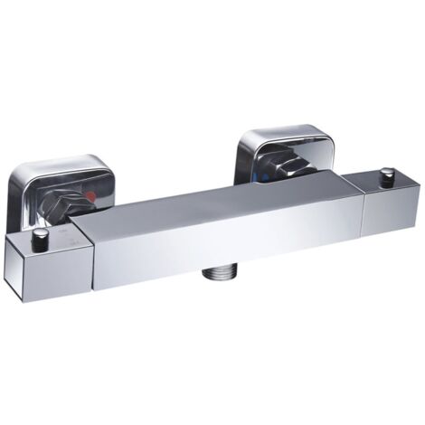 Niagara Observa Thermostatic Valve Tap Chrome Mixer Exposed Bar 1/2" Outlet