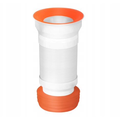 NIAGARA TOILETTENABFLUSSROHR FLEXIBEL ORANGE
