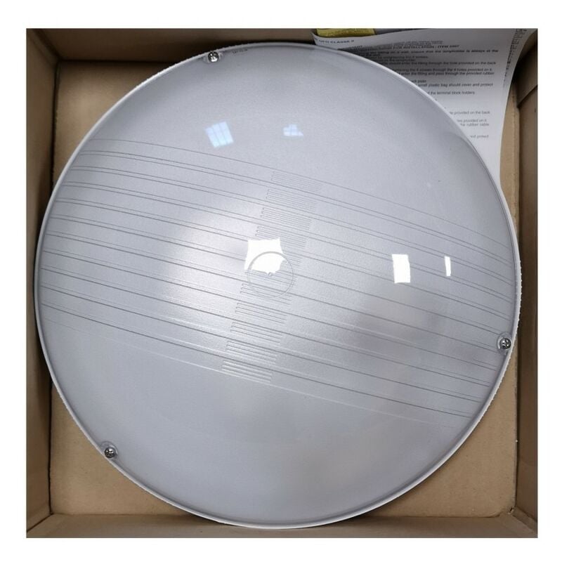 3420TRBI Hublot Pulsar 1x75W E27 IP54 Blanc (ampoule non incluse) - Niba