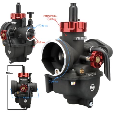 NIBBI PE24 24mm Rennvergaser Variante 2