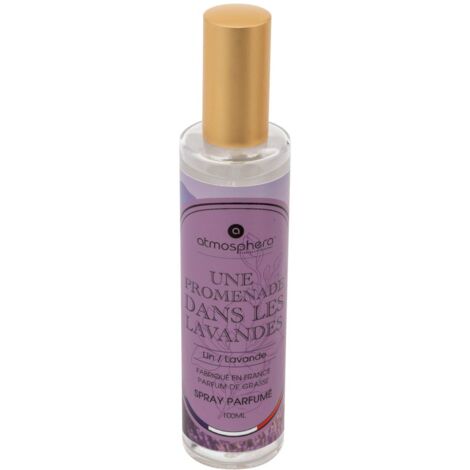 Nibi spray ambiente lino e lavanda 100ml - Atmosphera créateur d'intérieur