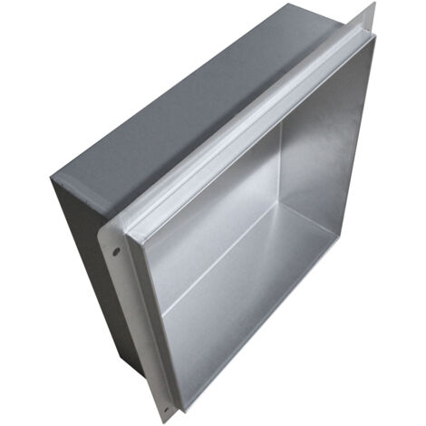 BERNSTEIN Nicchia da parete BS303010-30 x 30 x 10 cm - colore selezionabile, Colore:bianco