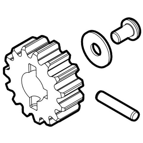 NICE - code Groupe de pignons nus de remplacement SPAMG218A00