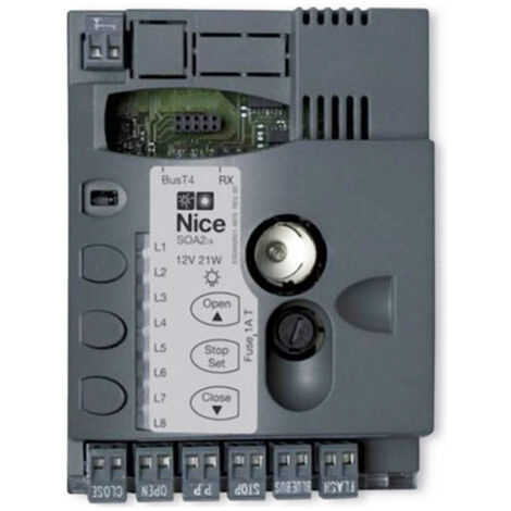 NICE - code SPSOA2R11/V1 Centrale d'enregistrement. SO2000R10/V1