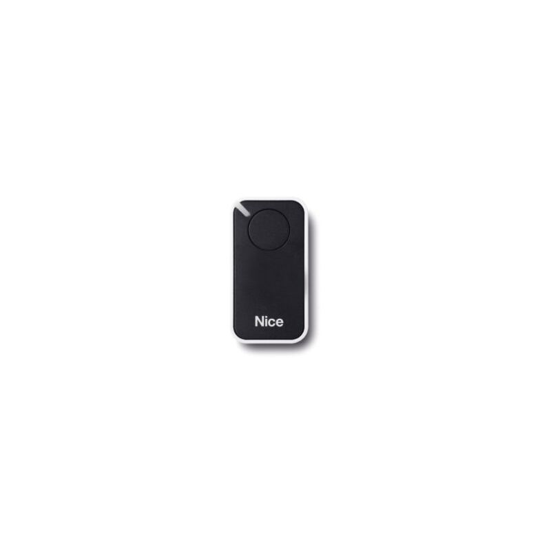 Nice - Inti 1 - Black Gate and garage door remote