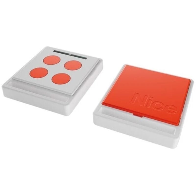 Télécommande nice home ECCO5 (blanche et orange)