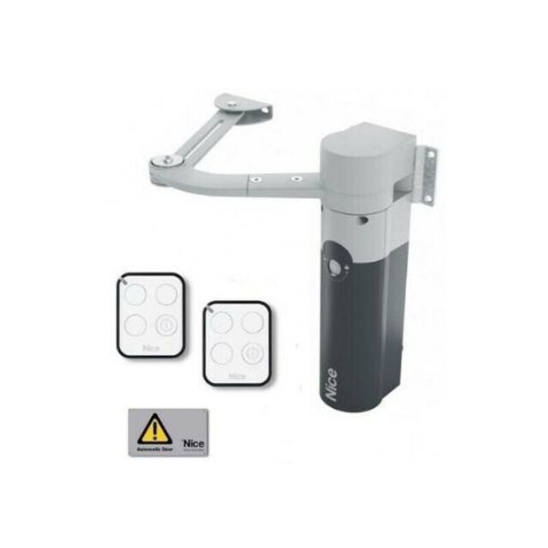 Kit pour portail battant 1 vantail simple 1,8mt walky 1024 bd Nice WALKY1024BDKCE