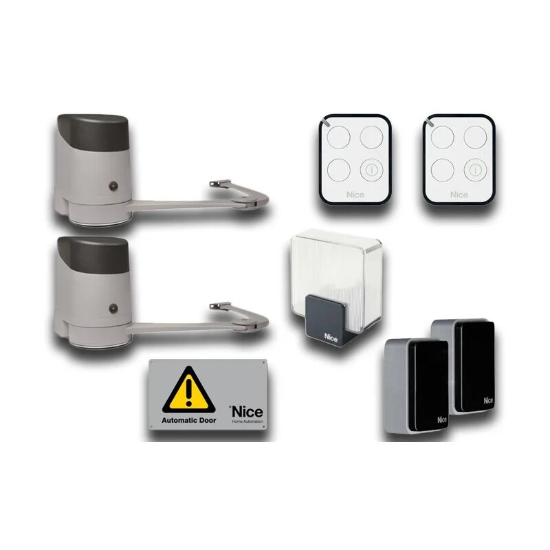 

kit automatización cancelas batientes hoppkit bd hoppbdkce - Nice