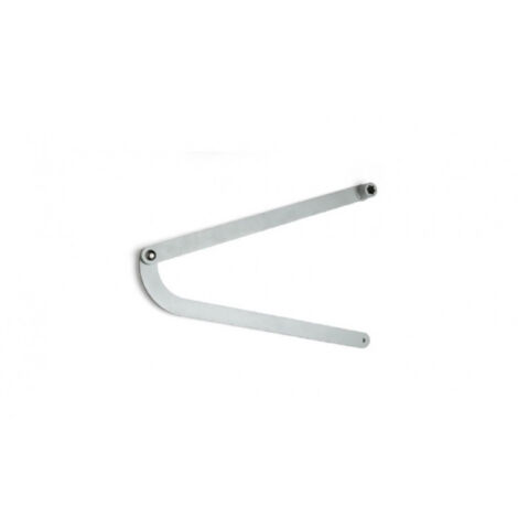 Nice – Kit bras articulés long 640 mm pour motorisation de portail – Flexibilité accrue – Pour modèle Hyppo – HYA12