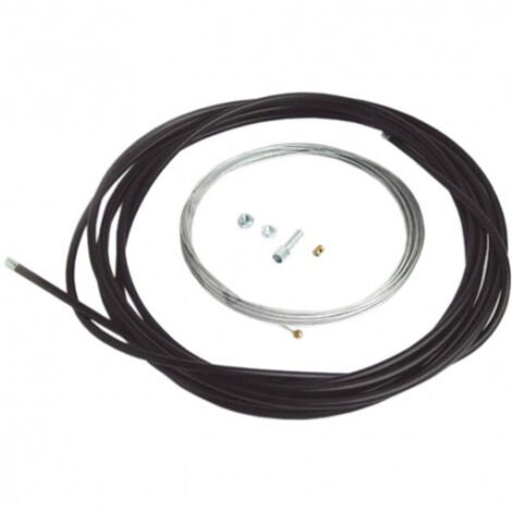 Nice – Kit câble métallique 6 mètres KA1 – Contacteur à clé pour sélecteur KIO – Connexion fiable et durable – Installation électrique - KA1R01