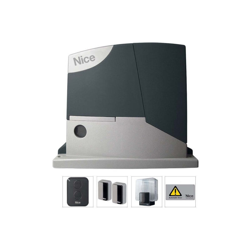 Kit d'automatisation de moteur de portail coulissant routier Nice rdkce RD400 400 kg 24 v