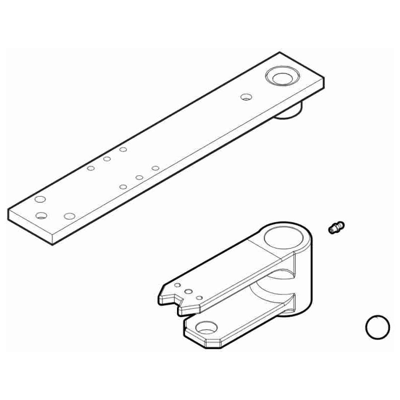 Kit de remplacement PRBM02 Leviers de fixation BMBOX BIG-FAB L-FAB BM5024 NICE PRBM02 Pièce de rechange