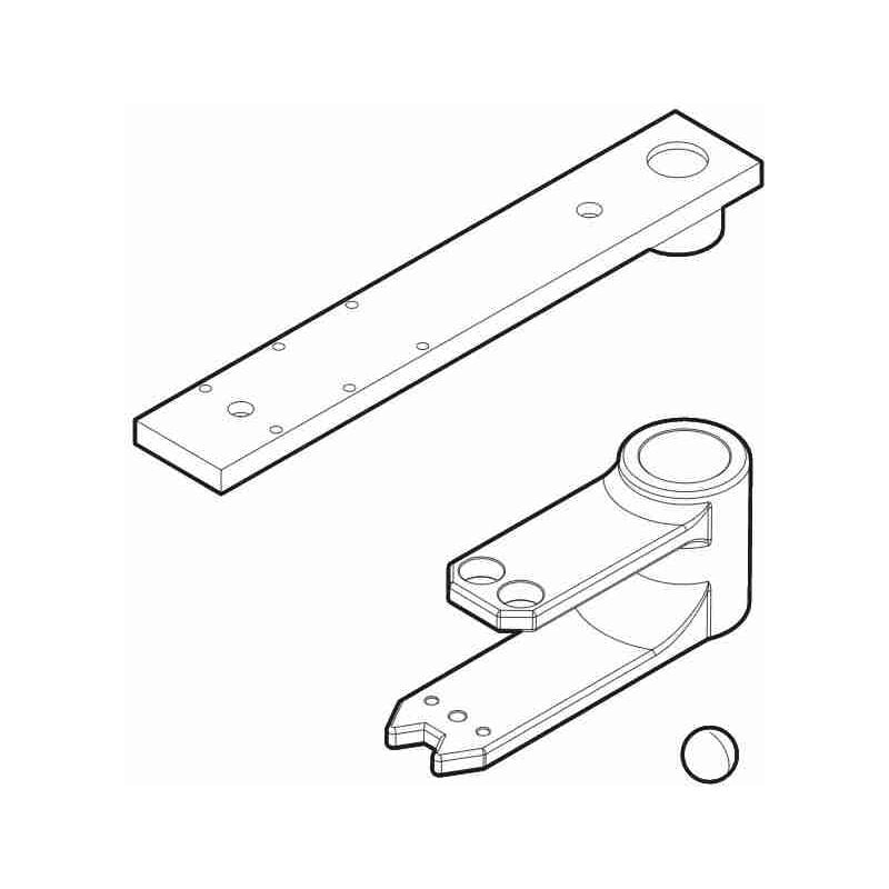 PRME04R01 Groupe de fixation Metro mfab m-fab R01 Pièce de rechange d'origine Nice PRME04R01