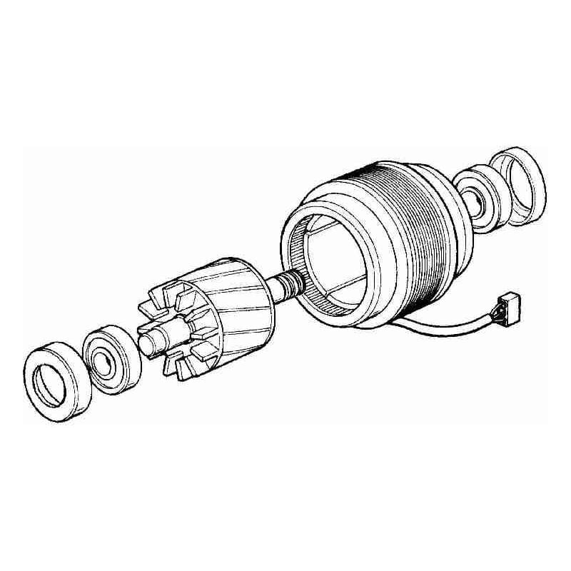 Groupe stator rotor PROT02A OT21 OT31 otto Pièce de rechange d'origine Nice PROT02A