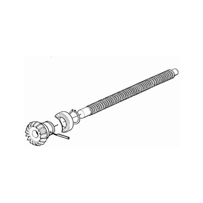 PRPL04C Groupe de vis à rouleaux pluto PL4024 Pièce de rechange d'origine Nice PRPL04C