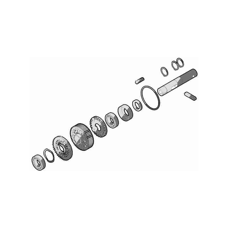 SPAMG164A00 Arbre de transmission naked R10 NKSL400 Pièce de rechange d'origine Nice SPAMG164A00
