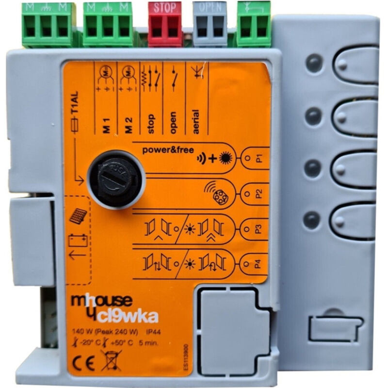 Carte de commande centrale SPCL9WKA CL9WKA Mhouse Remplacement complet Nice SPCL9WKA
