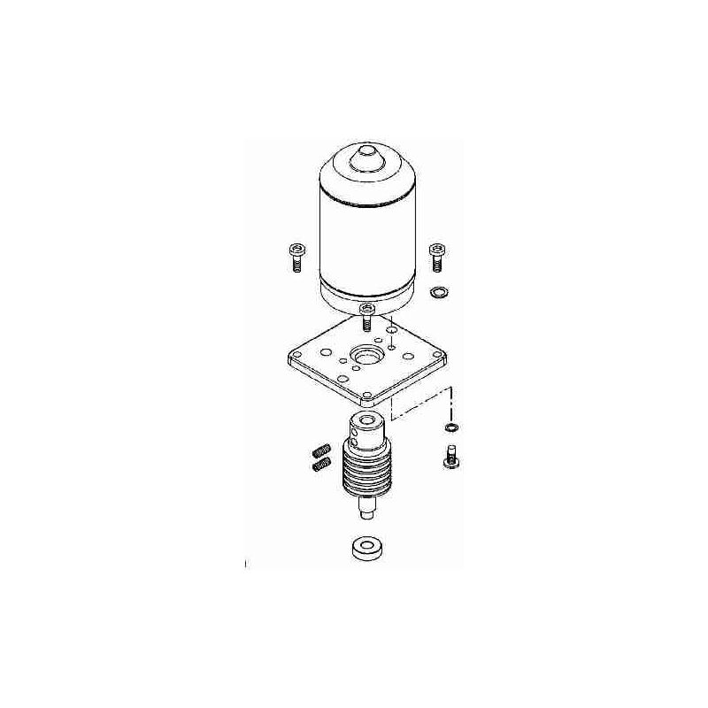 SPMTG10801 Moteur électrique 24V ROAD 400 Nouvelle Génération Pièce de rechange d'origine NICE SPMTG10801