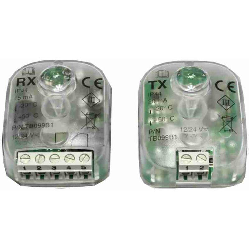 SPTB099B1 Paire de cartes photocellules Tx Rx Moon epl epm mof mofo Nice SPTB099B1 TB099B1 Pièce de rechange