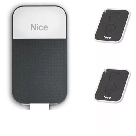 Nice – Kit de motorisation de portail 600N – Pour portes sectionnelles jusqu'à 9,6 m² et basculantes jusqu'à 10,5 m² – SPIDO600KLT