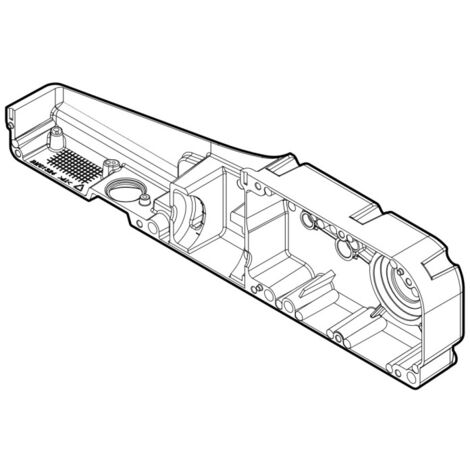 NICE Original-Ersatzteil, lackiertes rechtes Reduziergehäuse BMG1324R07.45673