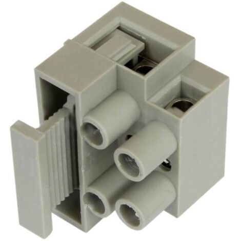Nice – Porte-fusible avec bornier à 2 voies SHEL SPIN SPIDO – Remplacement PFM-A.2213 – Conformité européenne – Pour installation électrique sécurisée
