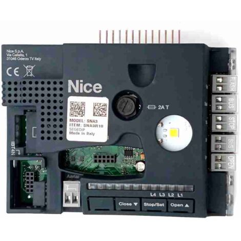 NICE SPSNA3R10 SNA3 Centrale Scheda Quadro Comando SPIN SN6031 Ricambio