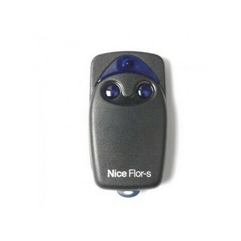 Nice – Télécommande 2 canaux 433.92 MHz – Programmable pour 2 dispositifs – Portée 150m extérieur – Indice de protection IP40
