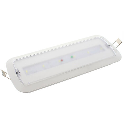NICELUX AUTO-TEST LED Lumière d'urgence, permanente / non